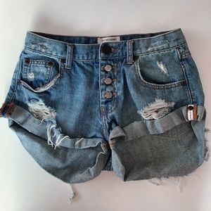 One Teaspoon Bandits Shorts